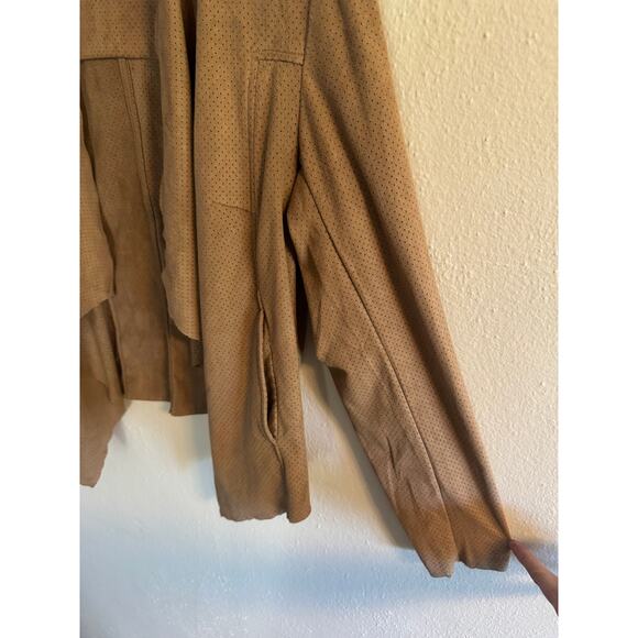 LIverpool Brown Moto jacket - Picture 4 of 5